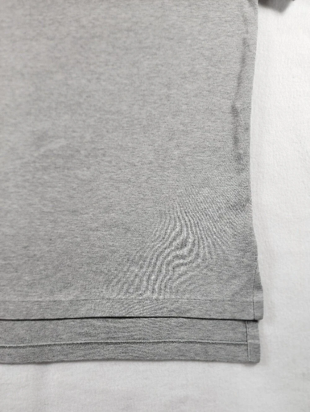 Vintage Polo Ralph Lauren Interlock Cotton Polo Shirt Gray Men's M 90s Y2K